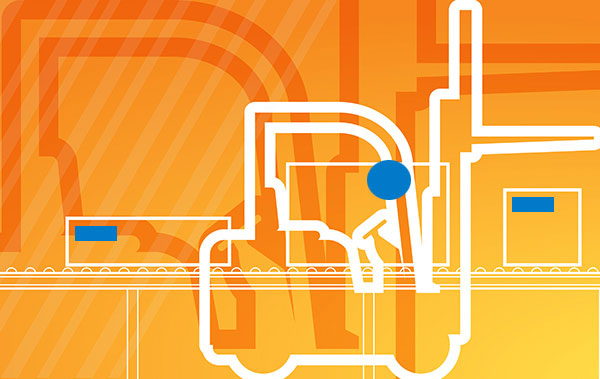 Sistema compatible con carretillas elevadoras para el control de envíos