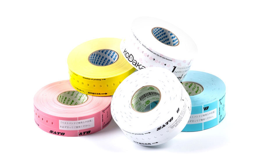 Abbildung der Patientenarmbänder von SATO