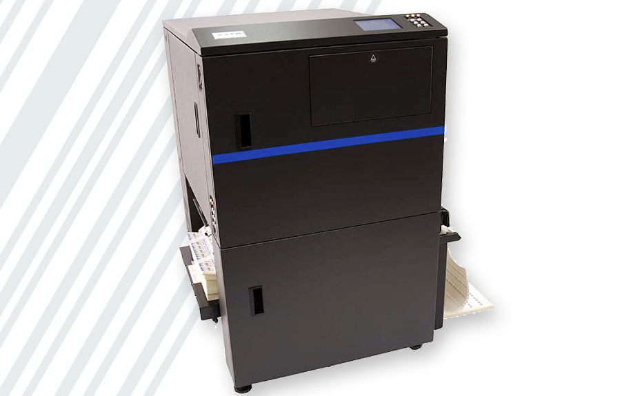 SATO Laserdrucker LP 100R mit Endlospapierzuführung