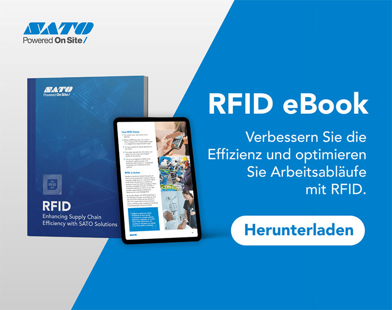RFID eBook - Verbessern Sie die Effizienz und optimieren Sie Arbeitsabläufe mit RFID. Herunterladen