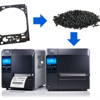 SATO CL4NX Plus und CL6NX Plus werden künftig aus recycelten Kunststoffen von Konica Minolta hergestellt