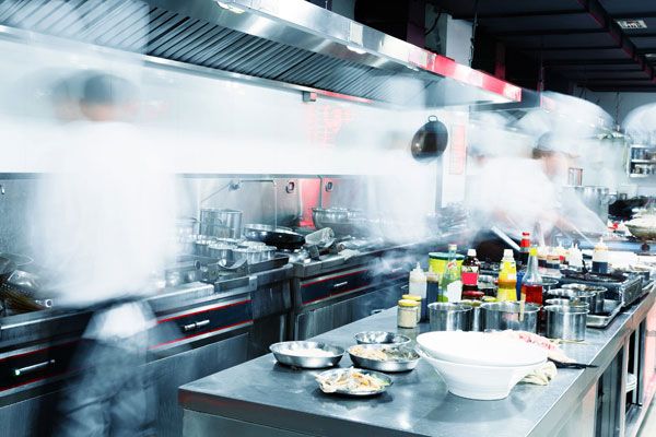 Cocina de un restaurante