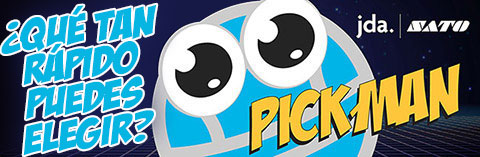 ¿Con qué velocidad puedes recoger los productos? Pick-Man