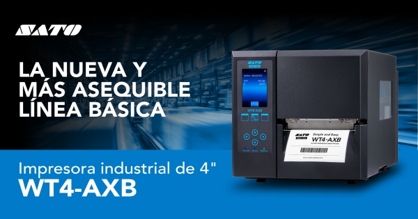WT4-AXB: impresión industrial compacta sin concesiones