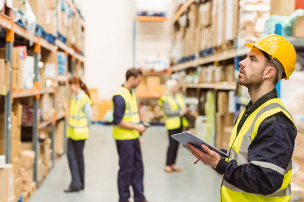 Stockage de marchandises en entrepôt