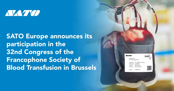 SATO Europe annonce sa participation au 32e Congrès de la Société Francophone de Transfusion Sanguine à Bruxelles