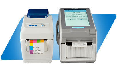 SATO FX3-LX being used for Retail