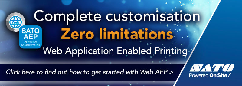 Complete customisation - Zero limitations - WEB Application Enabled Printing - Click here to find out how to get started with WEB  AEP