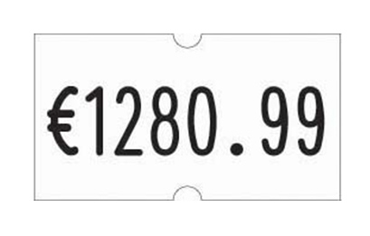 SATO one line handheld label example