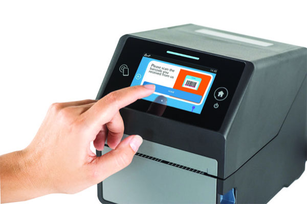 Touch screen cloud application printer