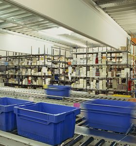 Factory interior