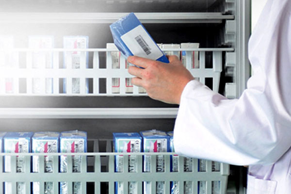 Geneesmiddelen die worden verzameld in apotheek
