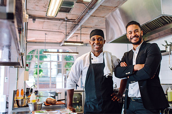 Hoofdkok en restauranteigenaar