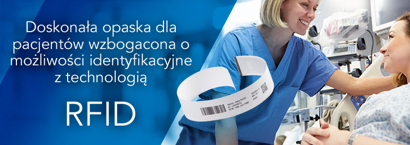Doskonała opaska dla pacjentów wzbogacona o możliwości identyfikacyjne z technologią RFID