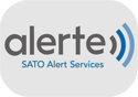 Logo rozwiązania SATO Alerte
