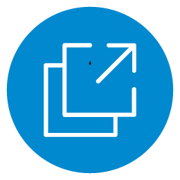 Значок масштабирования