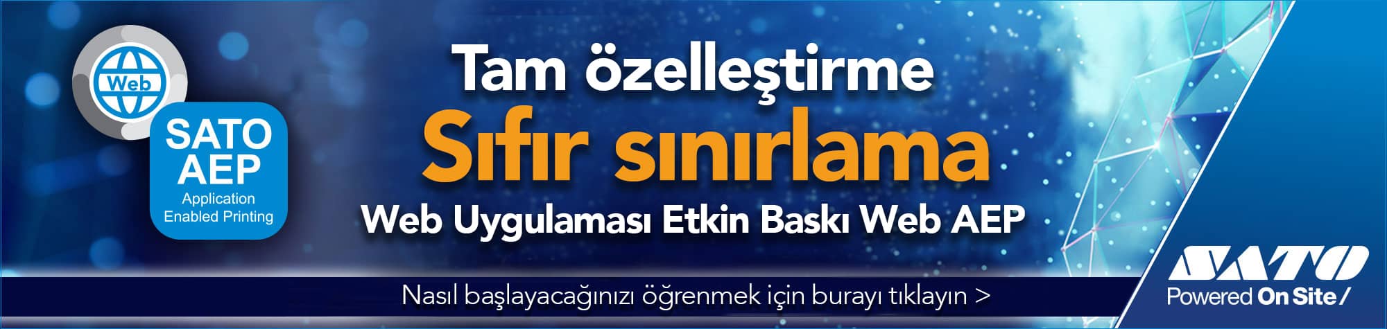 Eksiksiz özelleştirme - Sıfır sınırlama - WEB Uygulaması Etkin Yazdırma - WEB AEP'ye nasıl başlayacağınızı öğrenmek için buraya tıklayın