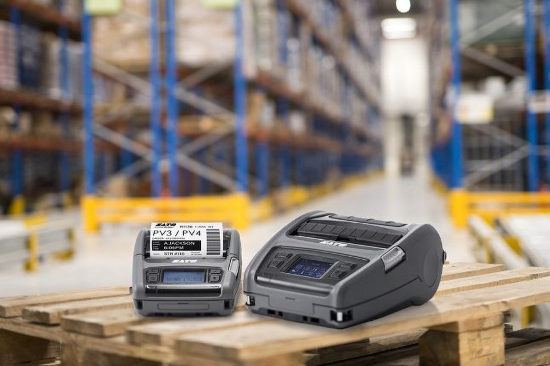 Examples of SATO label printers