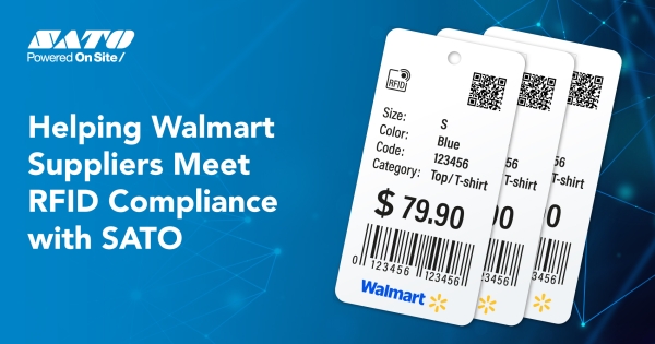 Helping Walmart Suppliers Meet RFID Compliance with SATO