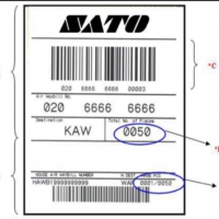 What does IATA Resolution 606 label contain?